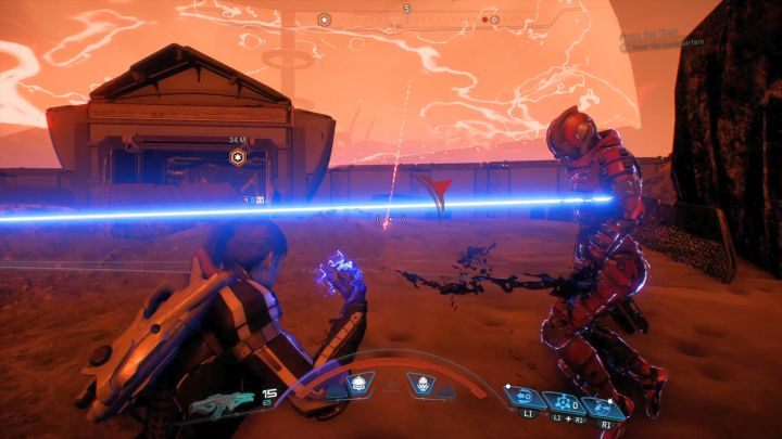 Sposób na zdobycie tego trofeum jest stosunkowo prosty, potrzebować będziesz jednak 3 zdolności - Mina (Trip Mine), Przyciągnięcie (Pull) i Rzut (Throw) - Twarde lądowanie (Rough Landing) | Osiągnięcia Mass Effect Andromeda - Mass Effect: Andromeda - poradnik do gry