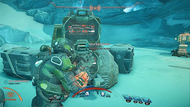 Możesz aktywować działka żeby skuteczniej bronić prom - Liczą się drobiazgi | Sojusznicy i związki w Mass Effect Andromeda - Mass Effect: Andromeda - poradnik do gry