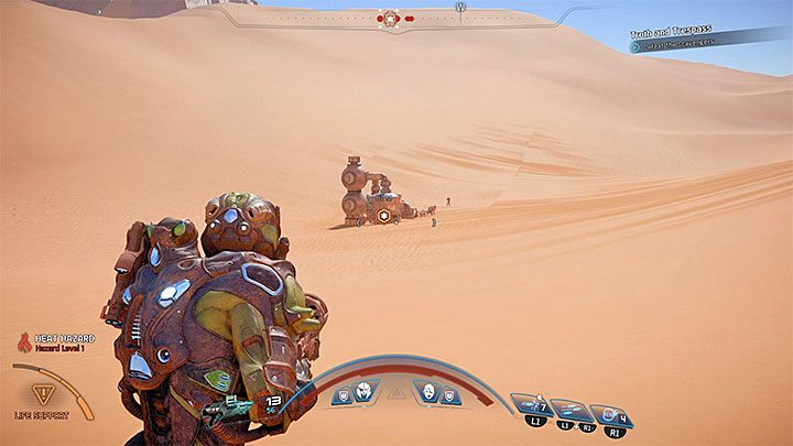 Dotrzyj do małego budynku na pustyni i pokonaj wszystkich przeciwników - Prawdy i naruszenia | Sojusznicy i związki w Mass Effect Andromeda - Mass Effect: Andromeda - poradnik do gry