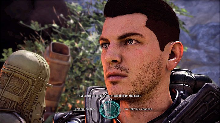 Cel ten możesz otrzymać po rozprawieniu się z kettami rozstawionymi przy wejściu - Meridian: Droga do domu | Operacje priorytetowe w Mass Effect Andromeda - Mass Effect: Andromeda - poradnik do gry