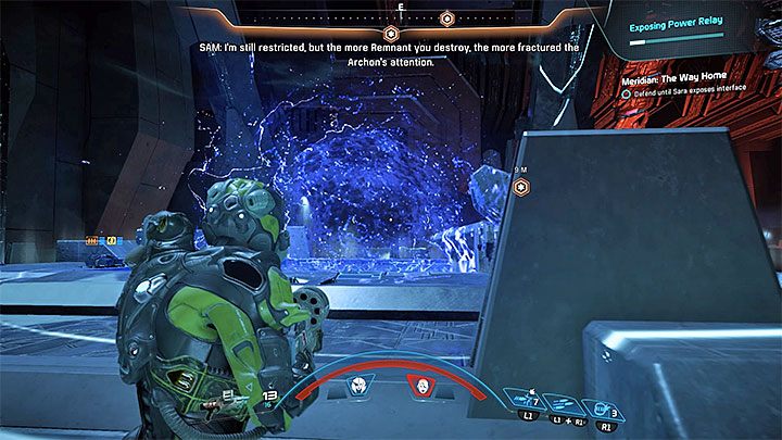 Zanim przystąpisz do dalszych walk przeczytaj poniższe informacje - Jak pokonać finałowego bossa gry w sercu Meridianu? | Walki z bossami - Mass Effect: Andromeda - poradnik do gry