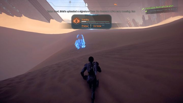 Upragniony powrót na powierzchnię. - Zbadaj wrak Porzuconych | Elaaden | Zadania w Helejosie w Mass Effect Andromeda - Mass Effect: Andromeda - poradnik do gry