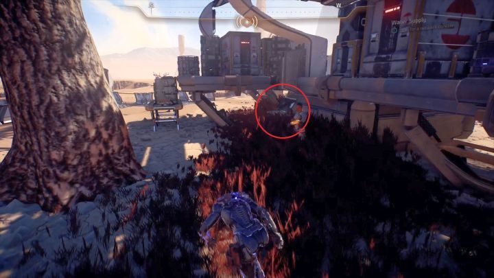 Lokalizacja Konsoli Sieciowej. - Źródło wody | Elaaden | Zadania w Helejosie w Mass Effect Andromeda - Mass Effect: Andromeda - poradnik do gry