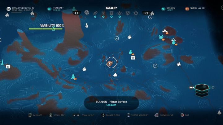 Miejsce, do którego musisz się udać. - Urajtuj wyniki krogańskich badań Doktora Okeera | Elaaden | Zadania w Helejosie - Mass Effect: Andromeda - poradnik do gry