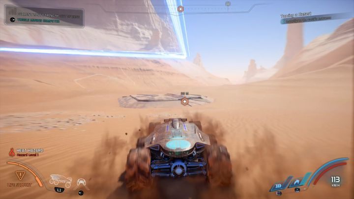 Wejście do krypty jest dobrze widoczne. - Oswajanie pustyni | Elaaden | Zadania w Helejosie w Mass Effect Andromeda - Mass Effect: Andromeda - poradnik do gry