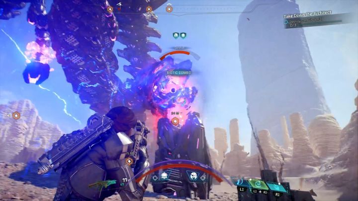 Strzelaj w kończyny przeciwnika... - Architekt na Elaaden | Elaaden | Zadania w Helejosie w Mass Effect Andromeda - Mass Effect: Andromeda - poradnik do gry