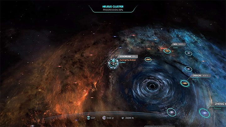 Układ Govorkam jest w północnej części galaktyki - Polowanie na Archonta (Hunting the Archon) | Operacje priorytetowe w Andromeda - Mass Effect: Andromeda - poradnik do gry