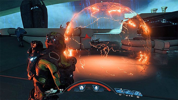 Pojedynek z behemotem jest dość wymagający, gdyż jest on bardzo wytrzymały i dodatkowo dysponuje kilkoma unikalnymi atakami - Jak pokonać behemota na okręcie flagowym kettów? | Walki z bossami - Mass Effect: Andromeda - poradnik do gry