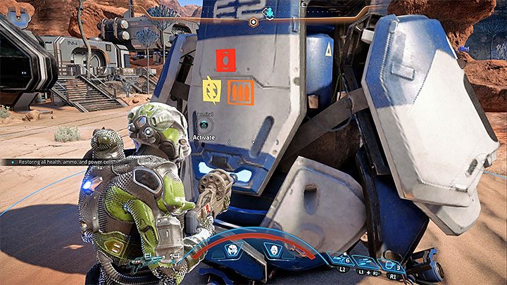 W przerwach pomiędzy walkami możesz odpocząć przy stacji przesyłowej - Jaal Ama Darav: Przyjaciele czy wrogowie | Sojusznicy i związki w ME Andromeda - Mass Effect: Andromeda - poradnik do gry