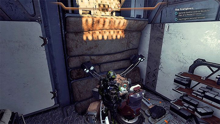Włam się do konsoli Knight - Strażacy | Nexus | Zadania w Helejosie w Mass Effect Andromeda - Mass Effect: Andromeda - poradnik do gry