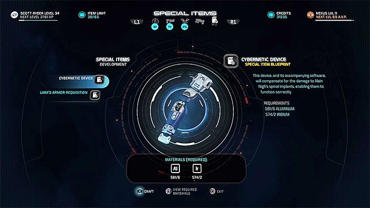 Plan działania zakłada wyprodukowanie urządzenia, które pozwoli wyleczyć Alaina i zdobyć jego zaufanie - Strażacy | Nexus | Zadania w Helejosie w Mass Effect Andromeda - Mass Effect: Andromeda - poradnik do gry