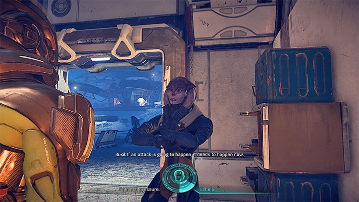 Porozmawiaj z Buxil w Techiix - Wyrwij serce | Voeld | Zadania w Helejosie w Mass Effect Andromeda - Mass Effect: Andromeda - poradnik do gry