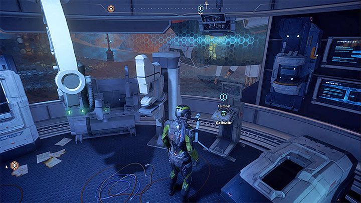 Terminal, z którego musisz skorzystać - Zadania dodatkowe | Eos | Zadania w Helejosie w Mass Effect Andromeda - Mass Effect: Andromeda - poradnik do gry