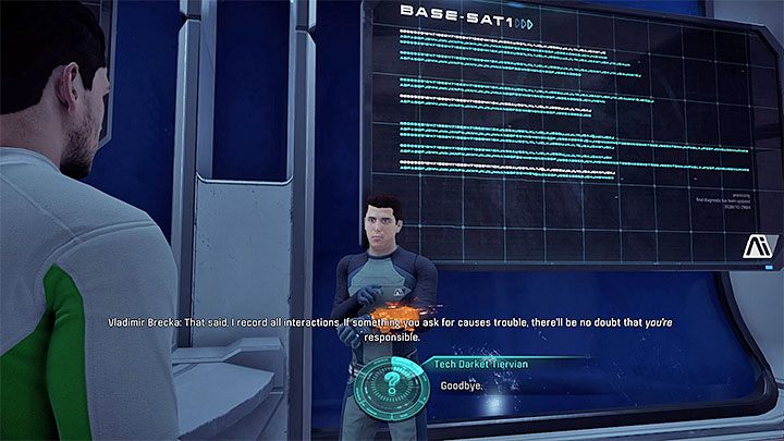 Możesz poprosić Vladimira o wcześniejsze wybudzenie turianki - Zadania dodatkowe | Eos | Zadania w Helejosie w Mass Effect Andromeda - Mass Effect: Andromeda - poradnik do gry