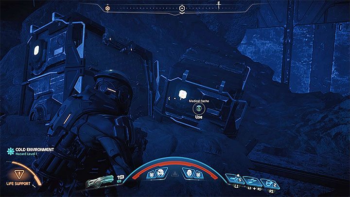 Przykładowa skrytka medyczna - Pozostałe zadania | Voeld | Zadania w Helejosie w Mass Effect Andromeda - Mass Effect: Andromeda - poradnik do gry