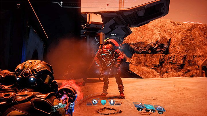 Krex to (silny) przywódca bandytów - Z pyłu | H-047c | Zadania na Helejosie w Mass Effect Andromeda - Mass Effect: Andromeda - poradnik do gry