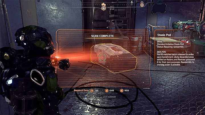 Drzwi prowadzące do górnego pomieszczenia są zamknięte, ale można je odblokować dzięki dotarciu do konsoli znajdującej się na innym piętrze budynku - Zaraza | Nexus | Zadania w Helejosie w Mass Effect Andromeda - Mass Effect: Andromeda - poradnik do gry