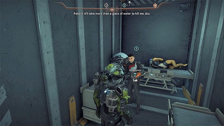 Nakamoto jest w jednym z kontenerów w slumsach - Współczesna medycyna | Kadara | Zadania w Helejosie w Mass Effect Andromeda - Mass Effect: Andromeda - poradnik do gry