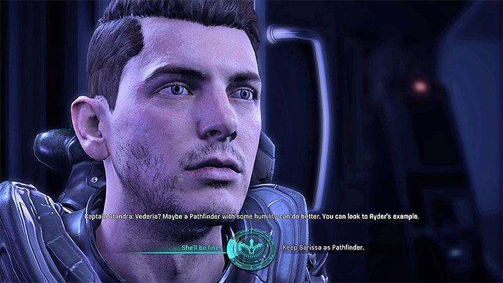 Druga decyzja - Cora Harper: Na granicy służby | Sojusznicy i związki w Mass Effect Andromeda - Mass Effect: Andromeda - poradnik do gry