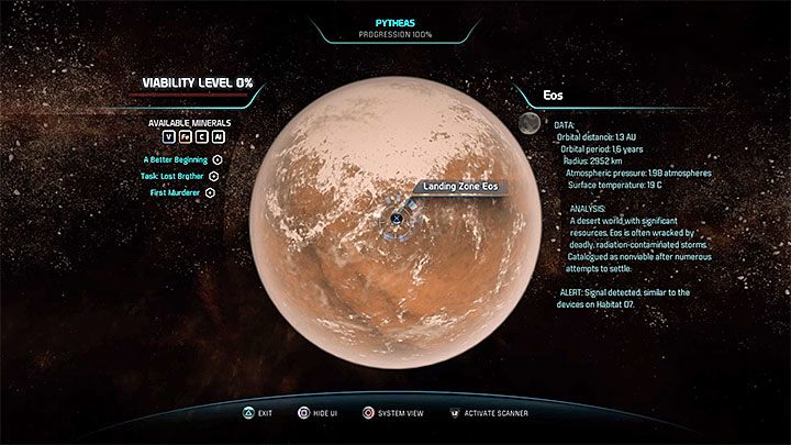 Odszukaj miejsce do lądowania i wybierz je - Lepsze początki (A Better Beginning) | Operacje priorytetowe w ME Andromeda - Mass Effect: Andromeda - poradnik do gry