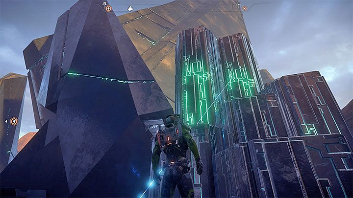 Korzystanie z mniejszych konsol pozwoli wysunąć z ziemi bloki pomocne w dotarciu do glifów - Lepsze początki (A Better Beginning) | Operacje priorytetowe w ME Andromeda - Mass Effect: Andromeda - poradnik do gry
