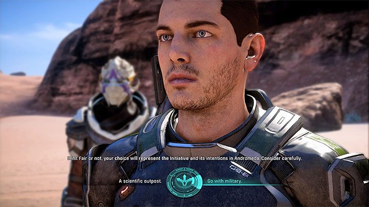 Moment wyboru typu placówki - to ważna decyzja - Lepsze początki (A Better Beginning) | Operacje priorytetowe w ME Andromeda - Mass Effect: Andromeda - poradnik do gry