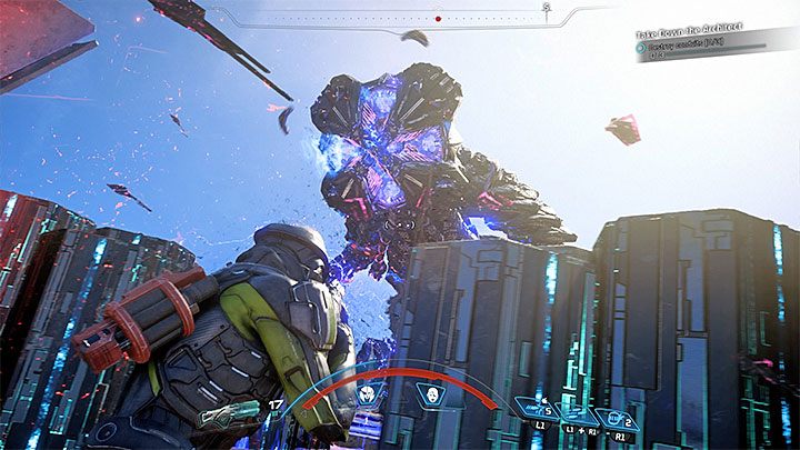 Używaj zasłon podczas walki z bossem - Zrobić wrażenie | Eos | Zadania w Helejosie w Mass Effect Andromeda - Mass Effect: Andromeda - poradnik do gry