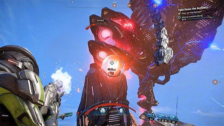 Ostrzeliwuj kończyny Architekta - Zrobić wrażenie | Eos | Zadania w Helejosie w Mass Effect Andromeda - Mass Effect: Andromeda - poradnik do gry