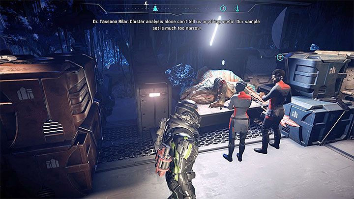 Naukowców odnajdziesz w jednym z budynków stacji badawczej - Przerośnięte bestie | Havarl | Zadania w Helejosie w Mass Effect Andromeda - Mass Effect: Andromeda - poradnik do gry