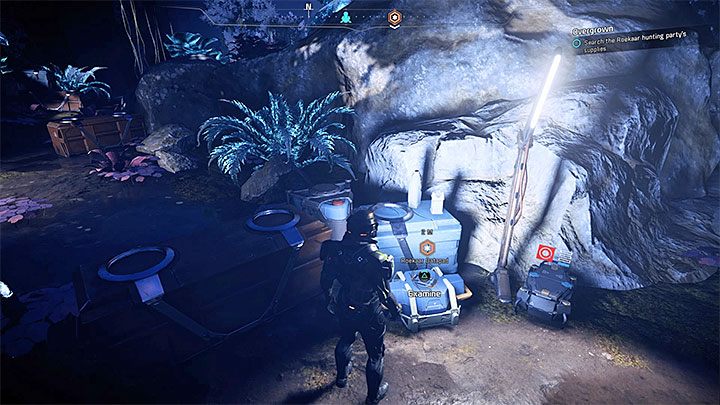 Rozejrzyj się po obozowisku Roekaarów - Przerośnięte bestie | Havarl | Zadania w Helejosie w Mass Effect Andromeda - Mass Effect: Andromeda - poradnik do gry