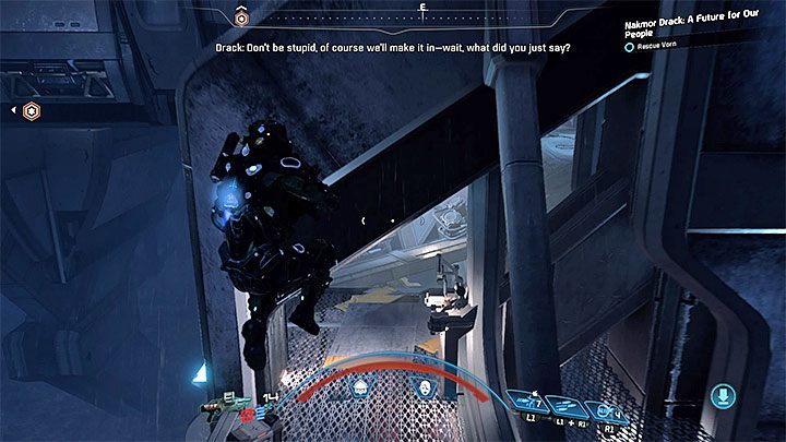 Wykonuj precyzyjne skoki - Nakmor Drack: Przyszłość naszego ludu | Sojusznicy i związki w ME Andromeda - Mass Effect: Andromeda - poradnik do gry