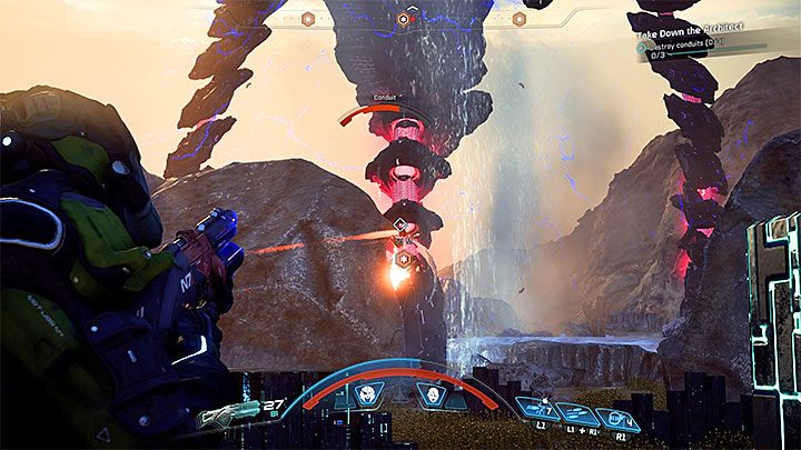 Ostrzeliwuj kończyny Architekta - Pokonaj Architekta Kadara | Kadara | Zadania w Helejosie w Mass Effect Andromeda - Mass Effect: Andromeda - poradnik do gry