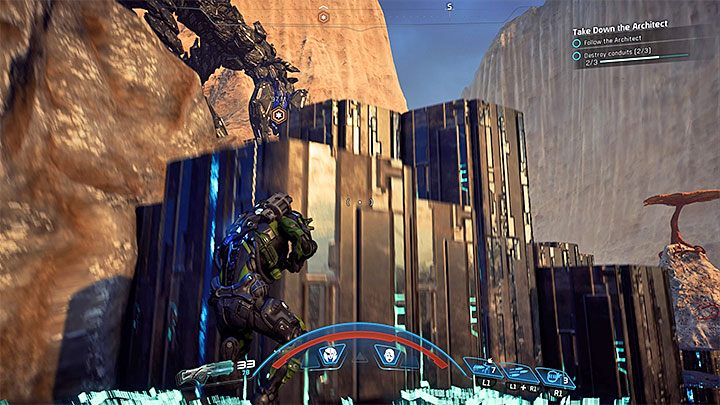 Wybieraj większe zasłony i licz się z tym, że niektóre z nich mogą nagle zniknąć - Jak pokonać Architekta Porzuconych na Kadarze? | Walki z bossami - Mass Effect: Andromeda - poradnik do gry