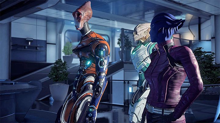 W spotkaniu mogą wziąć udział Pionierzy z pobocznych questów gry - Podróż do Meridianu | Operacje priorytetowe w Mass Effect Andromeda - Mass Effect: Andromeda - poradnik do gry