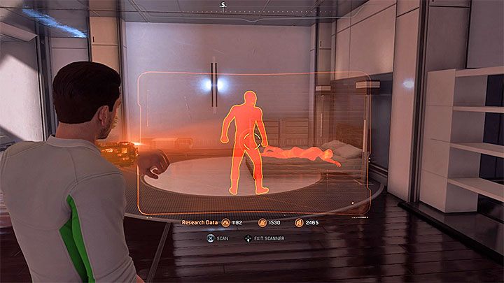 Zeskanuj sylwetki dwóch osób (Garson i mordercy) - Tajemnice rodziny Ryderów | Sojusznicy i związki w Mass Effect Andromeda - Mass Effect: Andromeda - poradnik do gry