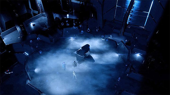 Do walki dojdzie w centrum sterowania - Jak pokonać Szablę Archonta w Meridianie w ME Andromeda? | Walki z bossami - Mass Effect: Andromeda - poradnik do gry