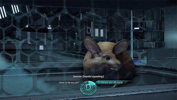 Przygarnij lub wypuść chomika - Gość (Visitor) | Tempest | Zadania w Helejosie w Mass Effect Andromeda - Mass Effect: Andromeda - poradnik do gry