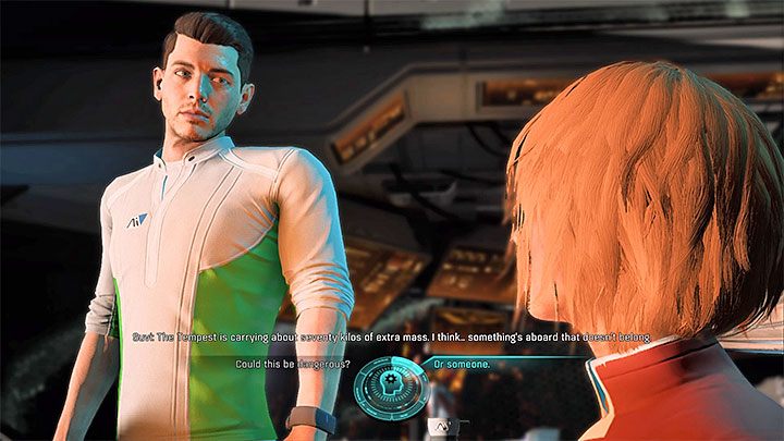 Od Suvi dowiesz się o dodatkowym nieustalonym ładunku - Nadbagaż | Tempest | Zadania w Helejosie w Mass Effect Andromeda - Mass Effect: Andromeda - poradnik do gry