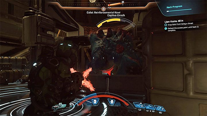 Uważaj na ataki eirocha - Liam Kosta: Stawka większa niż życie | Sojusznicy i związki w ME Andromeda - Mass Effect: Andromeda - poradnik do gry