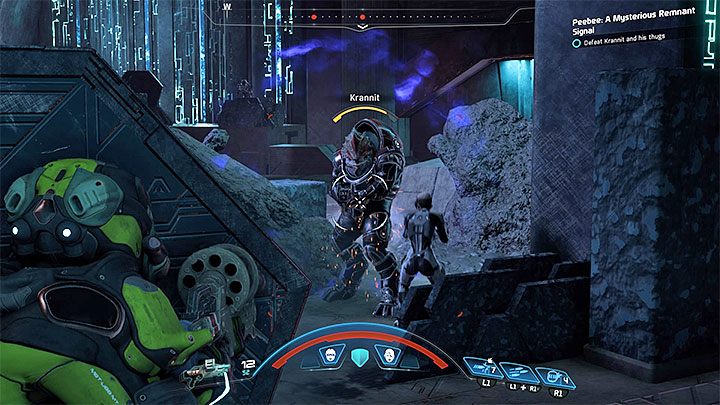 Krannit jest niebezpieczny na krótkim dystansie - Peebee: Tajemniczy sygnał Porzuconych | Sojusznicy i związki w ME Andromeda - Mass Effect: Andromeda - poradnik do gry