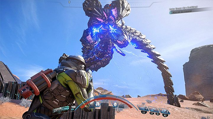 Architekt z planety Eos - Jak pokonać Architekta Porzuconych na Eosie? | Walki z bossami w ME Andromeda - Mass Effect: Andromeda - poradnik do gry