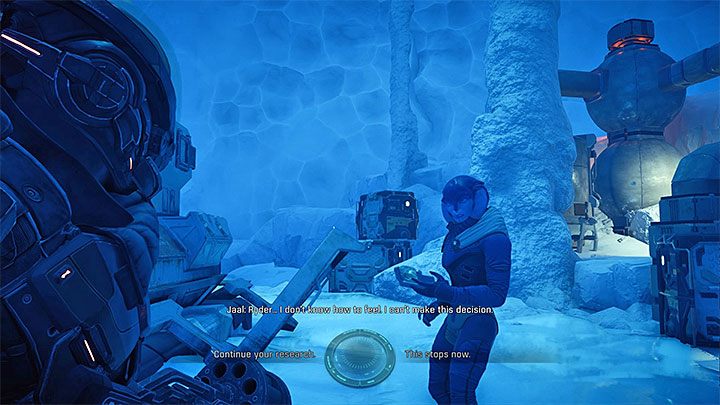 Moment podjęcia decyzji - Utracona pieśń | Voeld | Zadania w Helejosie w Mass Effect Andromeda - Mass Effect: Andromeda - poradnik do gry