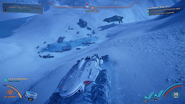 Na mapie Voeld pojawią się cztery nowe znaczniki, aczkolwiek nie musisz badać wszystkich tych lokacji - Cora Harper: Arka asari | Sojusznicy i związki w Mass Effect Andromeda - Mass Effect: Andromeda - poradnik do gry