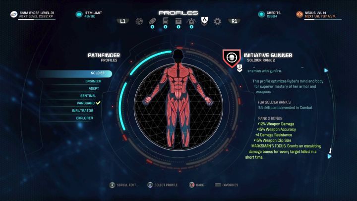 Profil Żołnierz (Soldier). - Żołnierz (Soldier) w Mass Effect Andromeda - Mass Effect: Andromeda - poradnik do gry