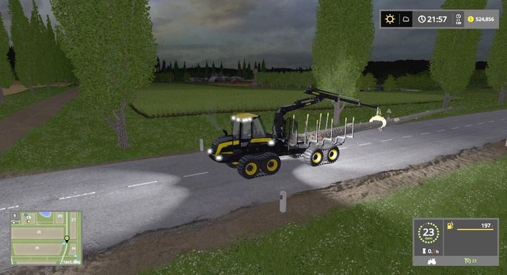 Możesz ładować jak chcesz - ale upewnij się że nic nie spadnie - Bele i kłody w Farming Simulator 17 | Podstawy leśnictwa - Farming Simulator 17 - poradnik do gry