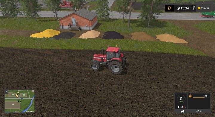 Nie musisz umieszczać zbiorów w brogach - jednak jak to wygląda? - Budynki i inwestycje w Farming Simulator 17 | Dla początkujących - Farming Simulator 17 - poradnik do gry