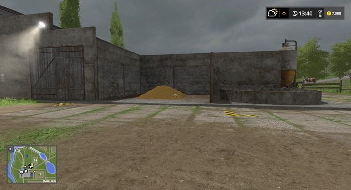 Obornik i zbiornik z gnojówką przy hodowli krów - Od siewu do zbioru - krok po kroku | Farming Simulator 17 dla początkujących - Farming Simulator 17 - poradnik do gry