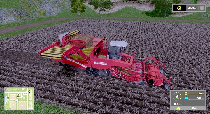Zbieranie ziemniaków z pomocą specjalnego kombajnu ziemniaczanego - Od siewu do zbioru - krok po kroku | Farming Simulator 17 dla początkujących - Farming Simulator 17 - poradnik do gry