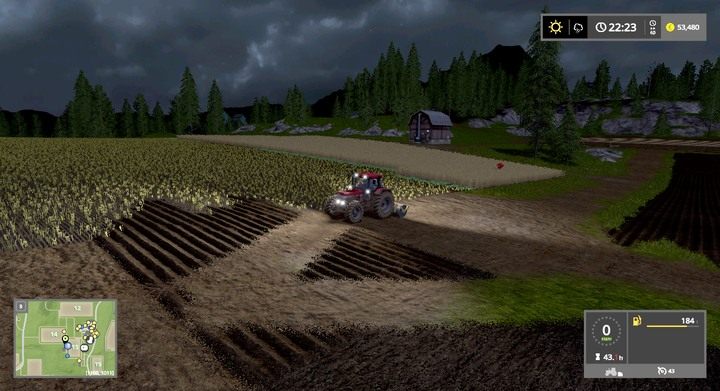 Używając walca możesz dowolnie modyfikować istniejące działki - Tworzenie i łączenie pól w Farming Simulator 17 | Dla początkujących - Farming Simulator 17 - poradnik do gry