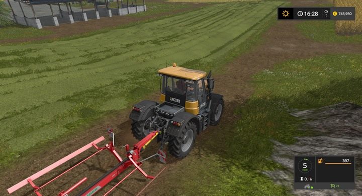 Zbierz dużo trawy, zostaw ją, przetrząśnij i zbieraj ogromne ilości siana z małej powierzchni - Trawa, siano i kiszonka w Farming Simulator 17 | Informacje o uprawach - Farming Simulator 17 - poradnik do gry